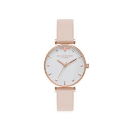  T-Bar Nude Peach & Rose Gold Watch 