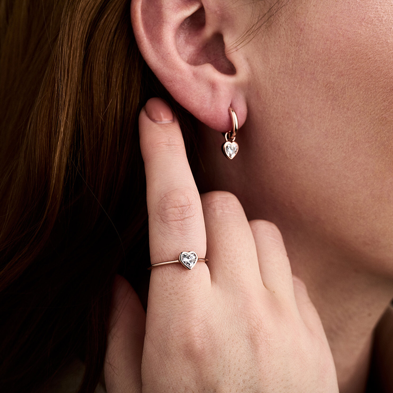 Rose Gold Heart Ring