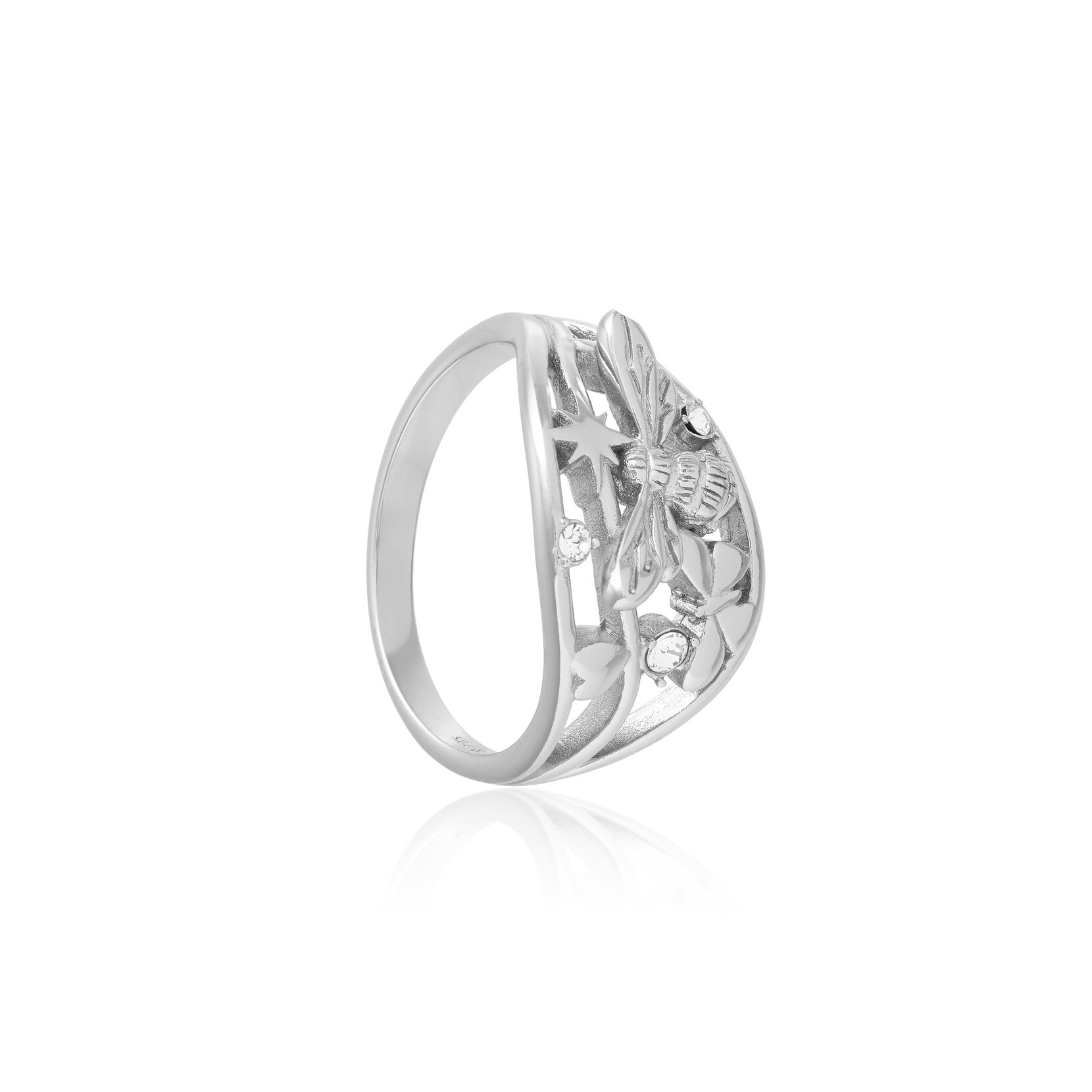 Silver Cluster Ring M