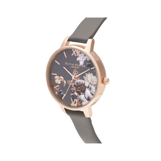 Demi Vegan London Grey & Rose Gold