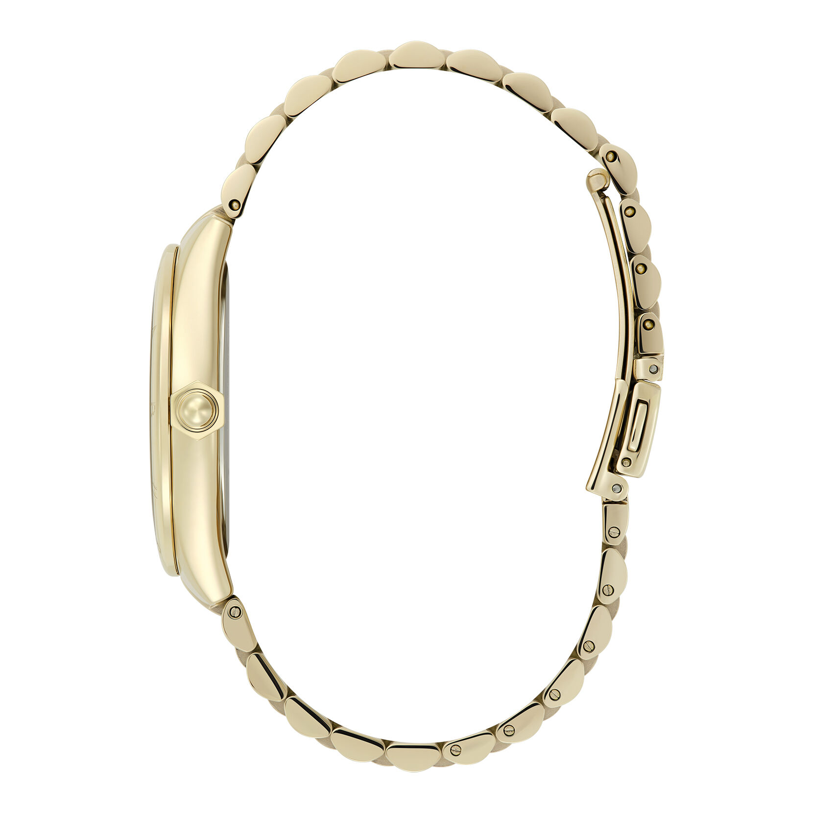 Sports Luxe 36mm Swirled Gold Bracelet Watch | Olivia Burton London