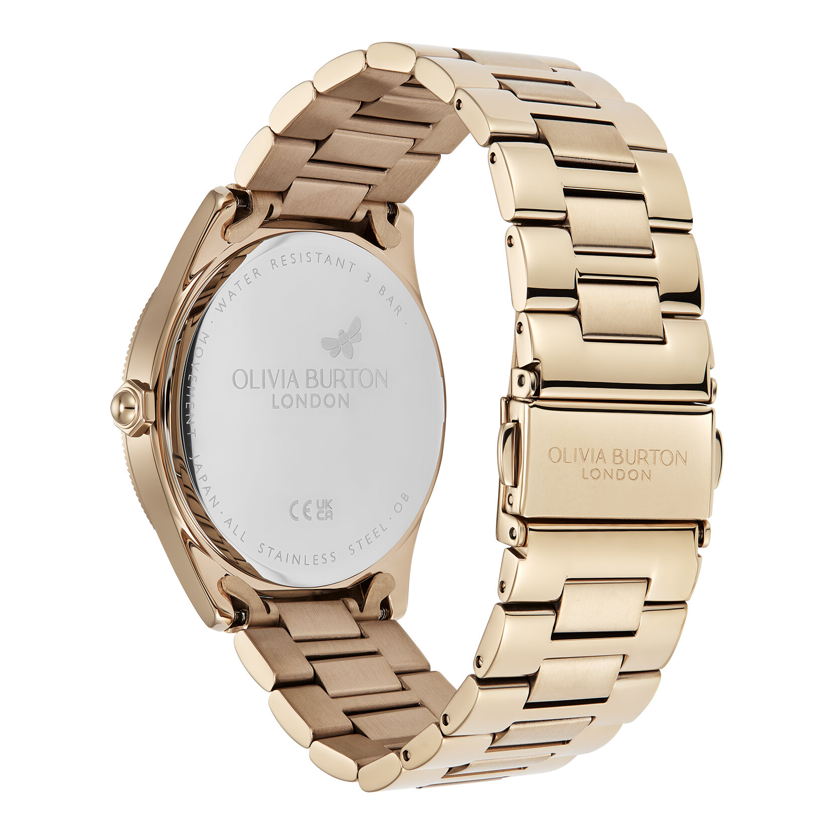38mm Radiate Mellow Rose & Rose Gold Bracelet Watch