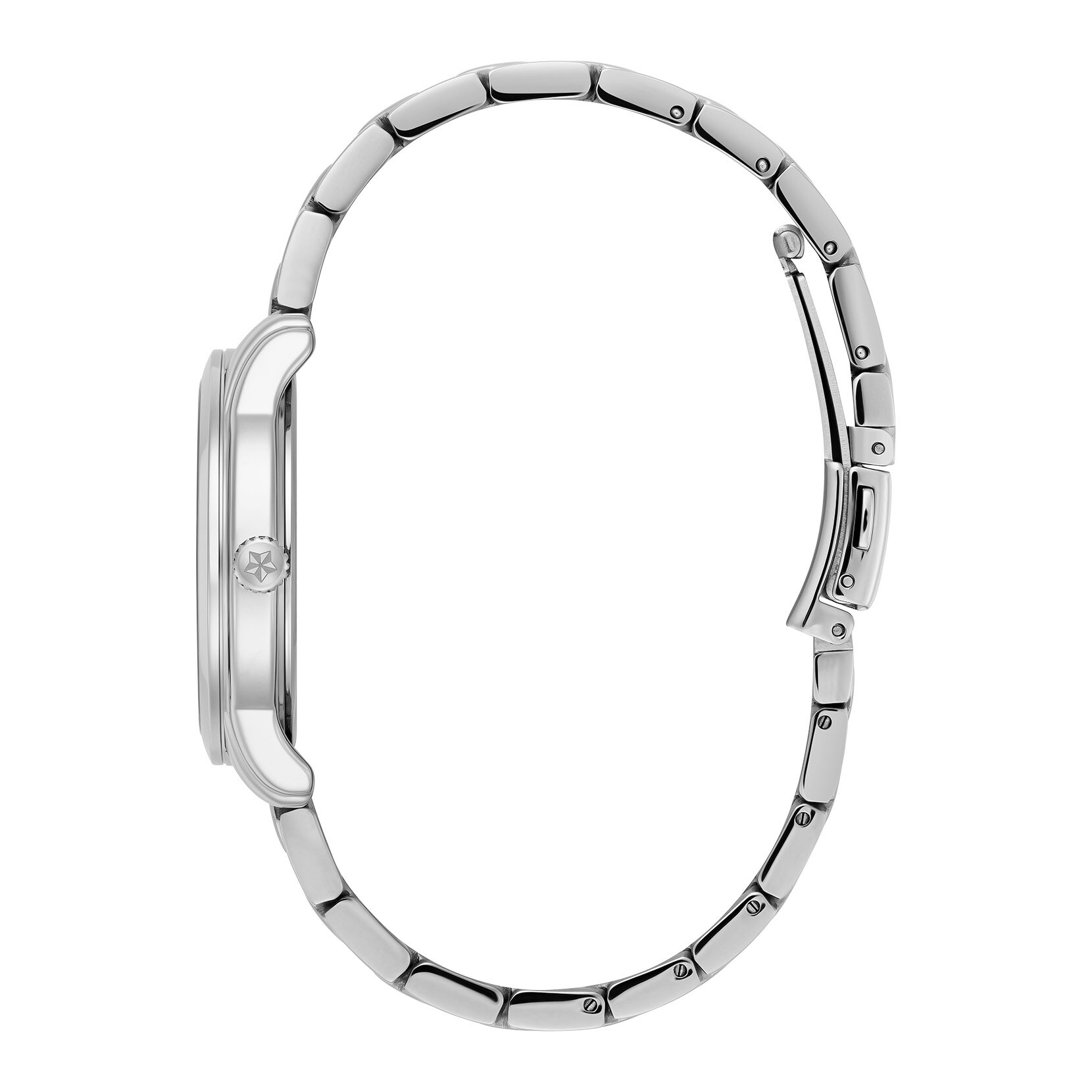 36mm Colourwave Blue Ombre & Silver Bracelet Watch