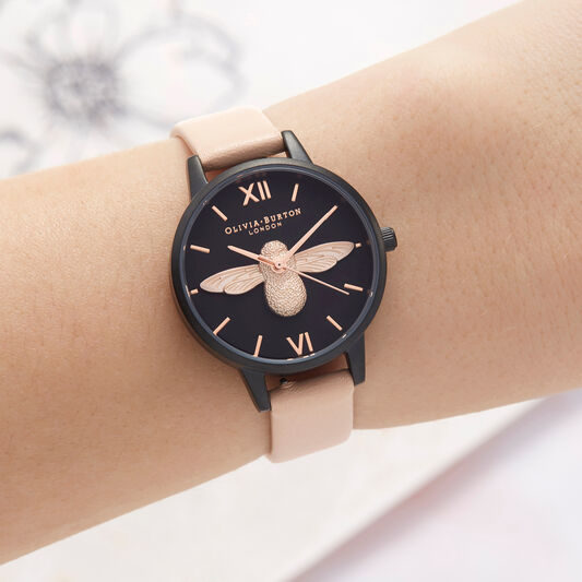 After Dark 3D Bee Nude Peach & Matte Black