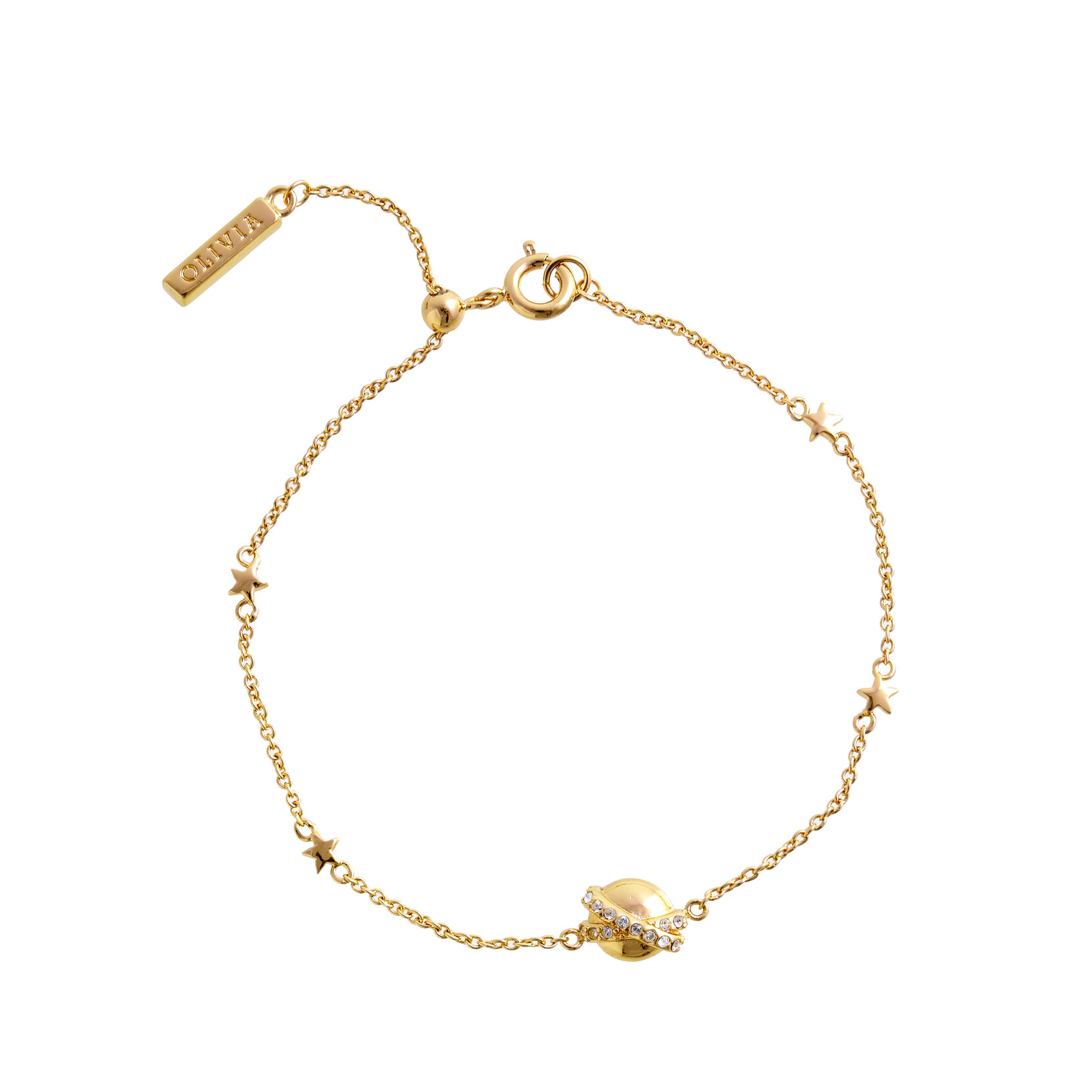 Beacon Charm Bracelet Gold Mix