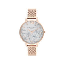 Terrazzo Florals Pale RG Mesh