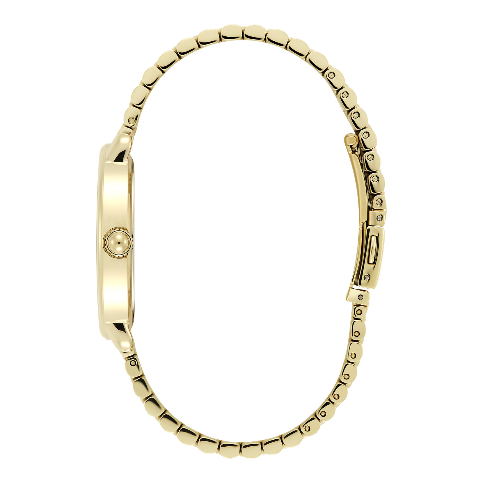 36mm Vintage Floral Gold Bracelet Watch