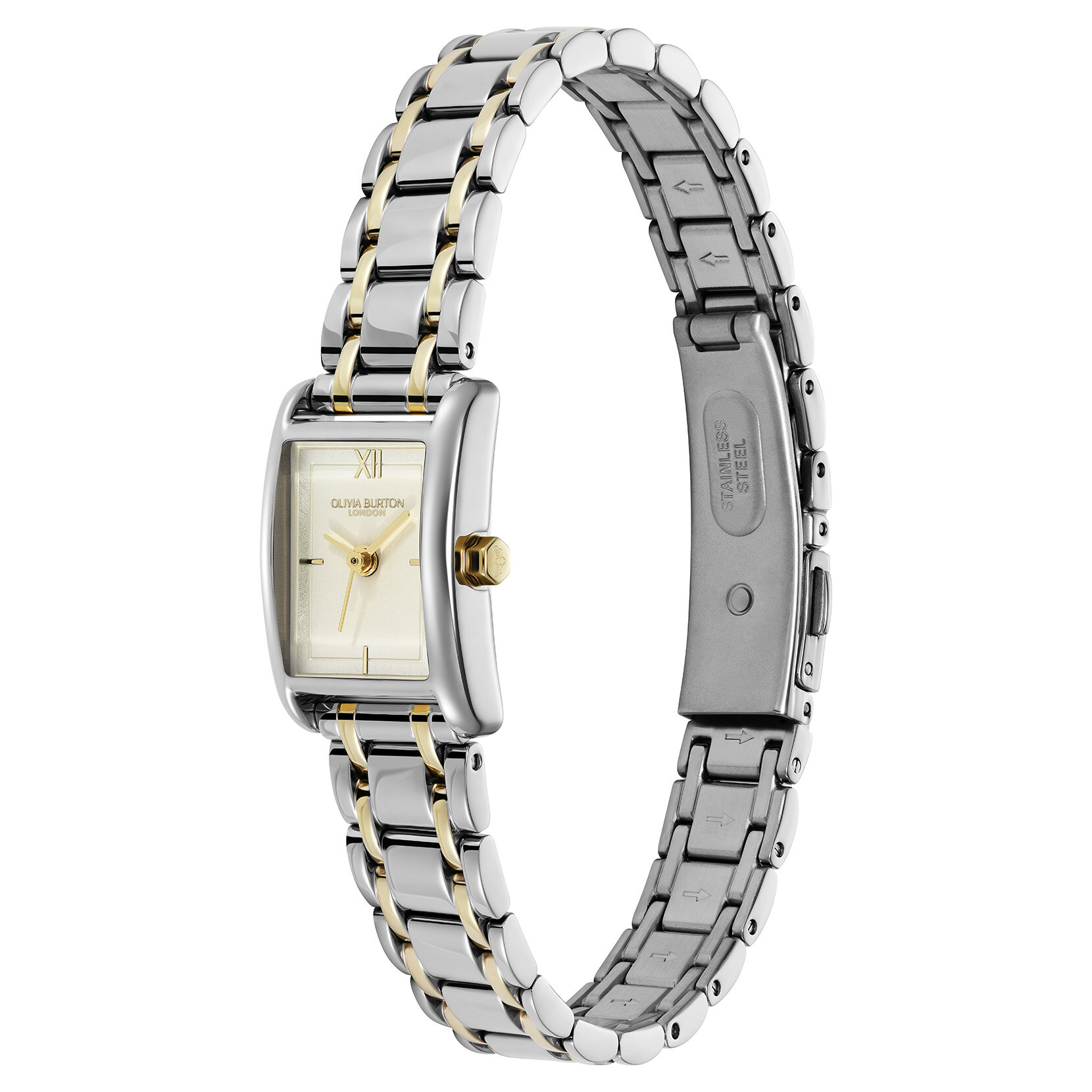 16mm Mini Grove White & Two Tone Bracelet Watch