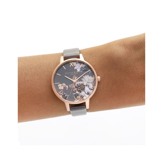 Demi Vegan London Grey & Rose Gold