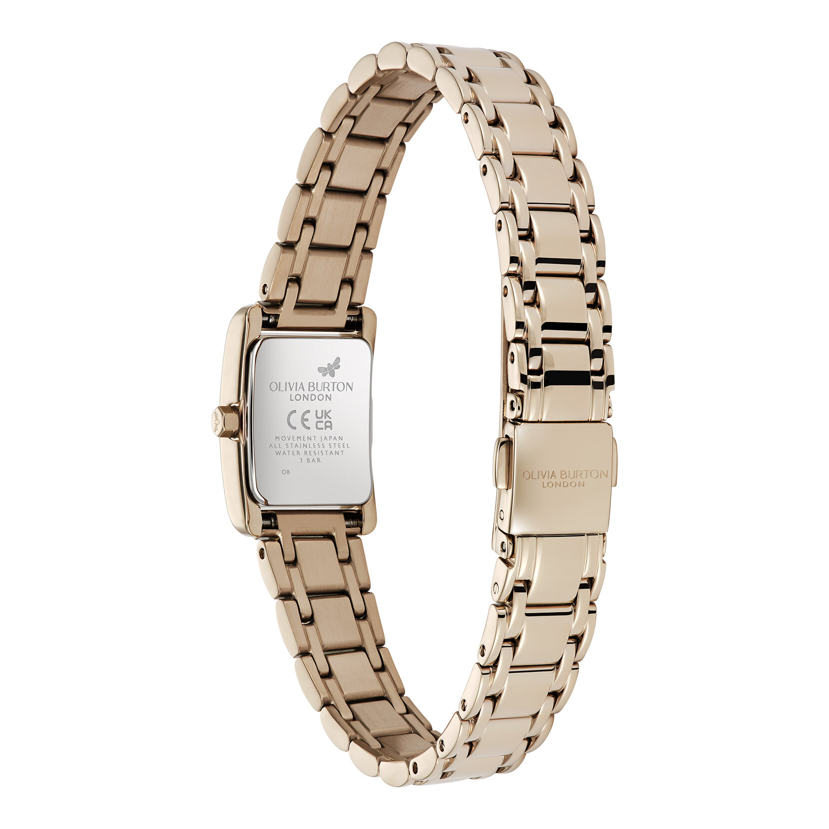 16mm Mini Grove Rose Gold Bracelet Watch