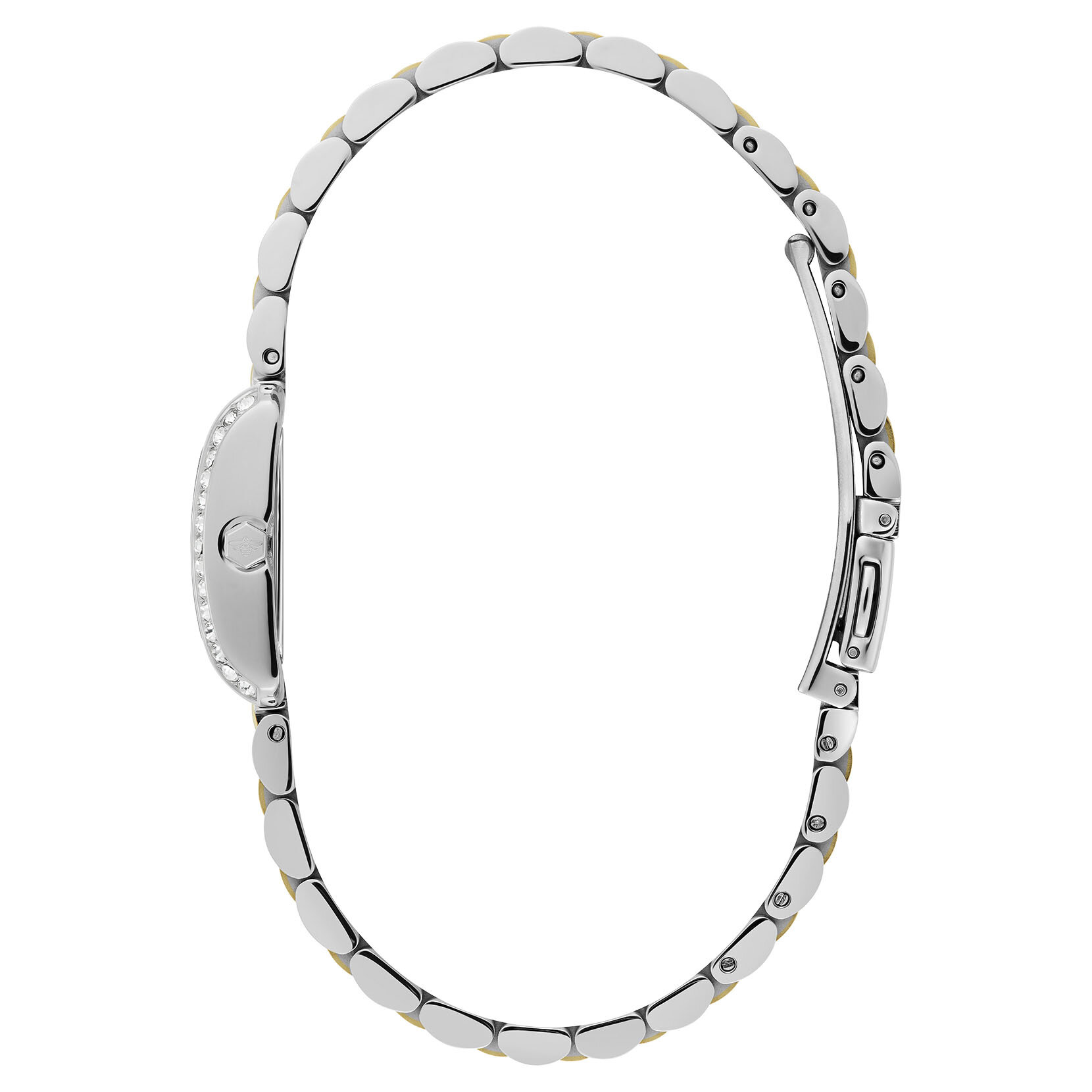 21mm Berkley Black & Two Tone Bracelet Watch