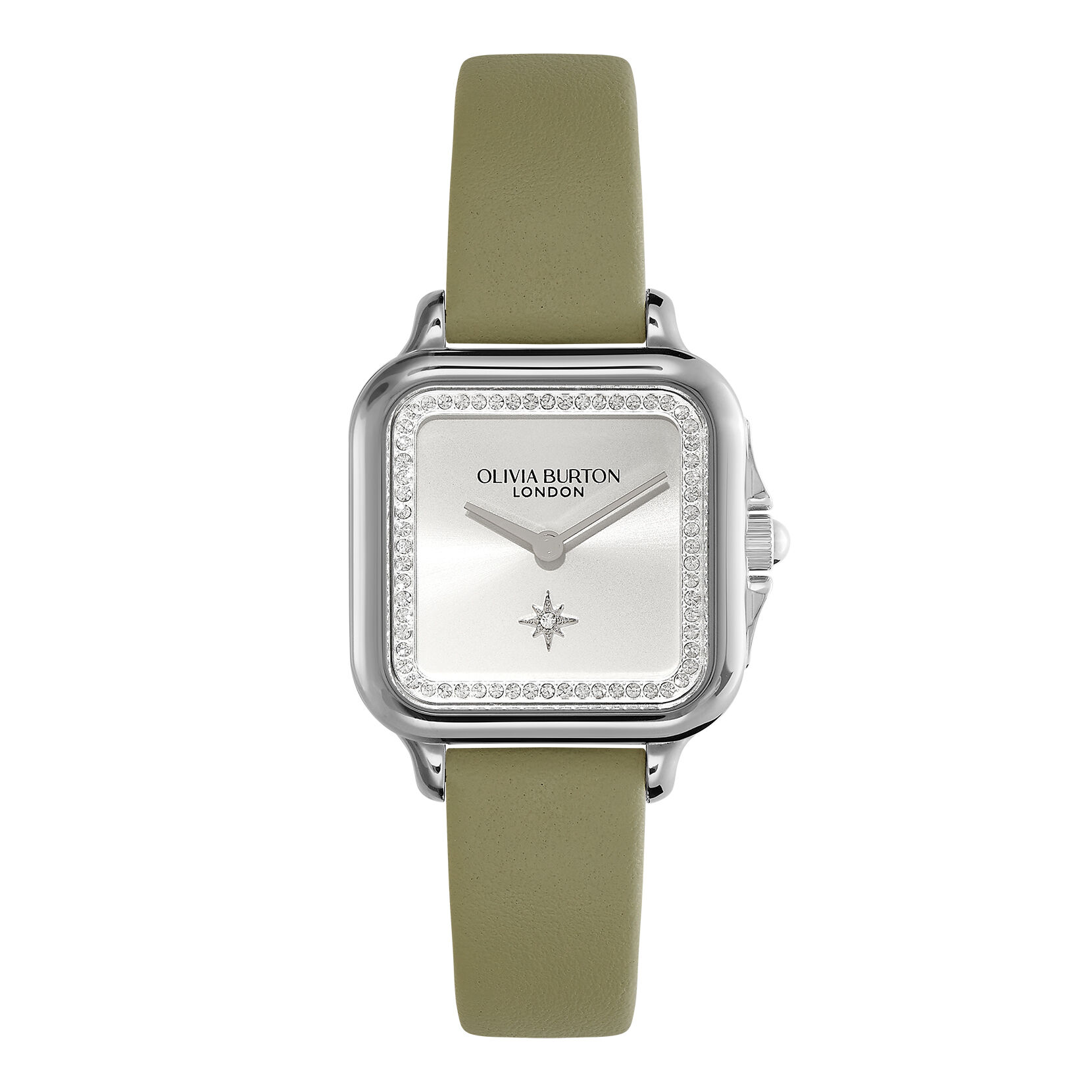 Olivia burton green watch new arrivals