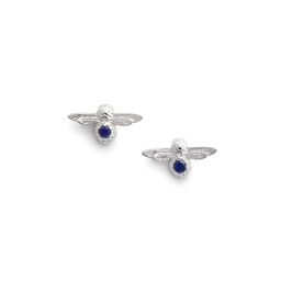 Celebration Stones Celebration Bee Studs Silver & Lapis (September)