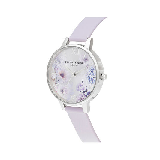 Sunlight Florals Demi Parma Violet & Silver