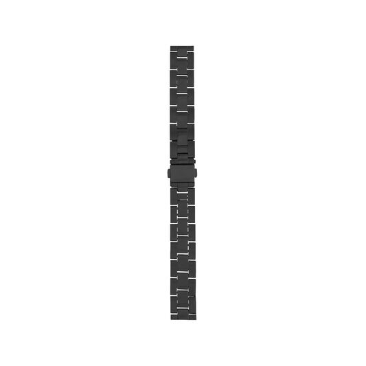 12mm Black 3 Link Bracelet Strap