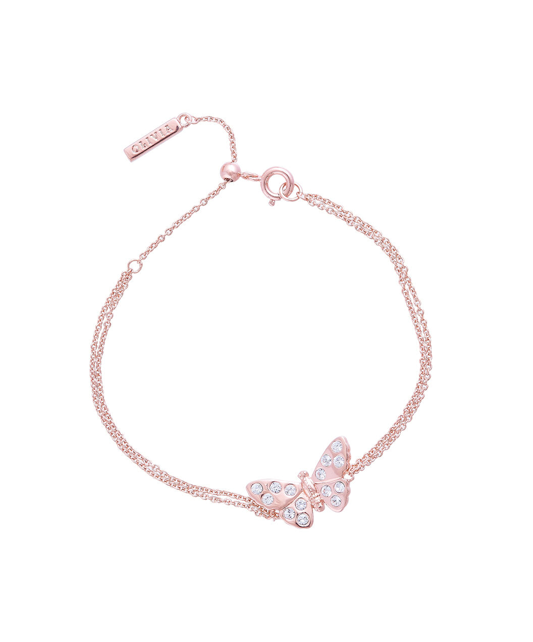 Olivia burton outlet butterfly bracelet
