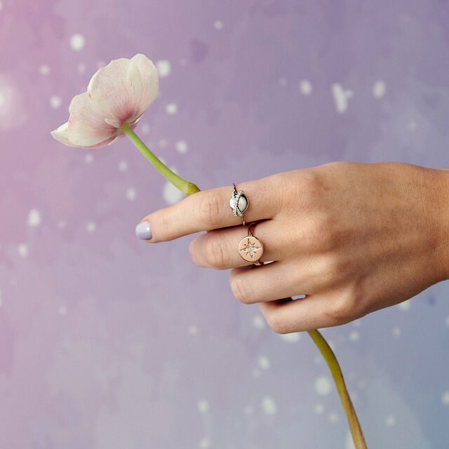 Planet Silver Ring