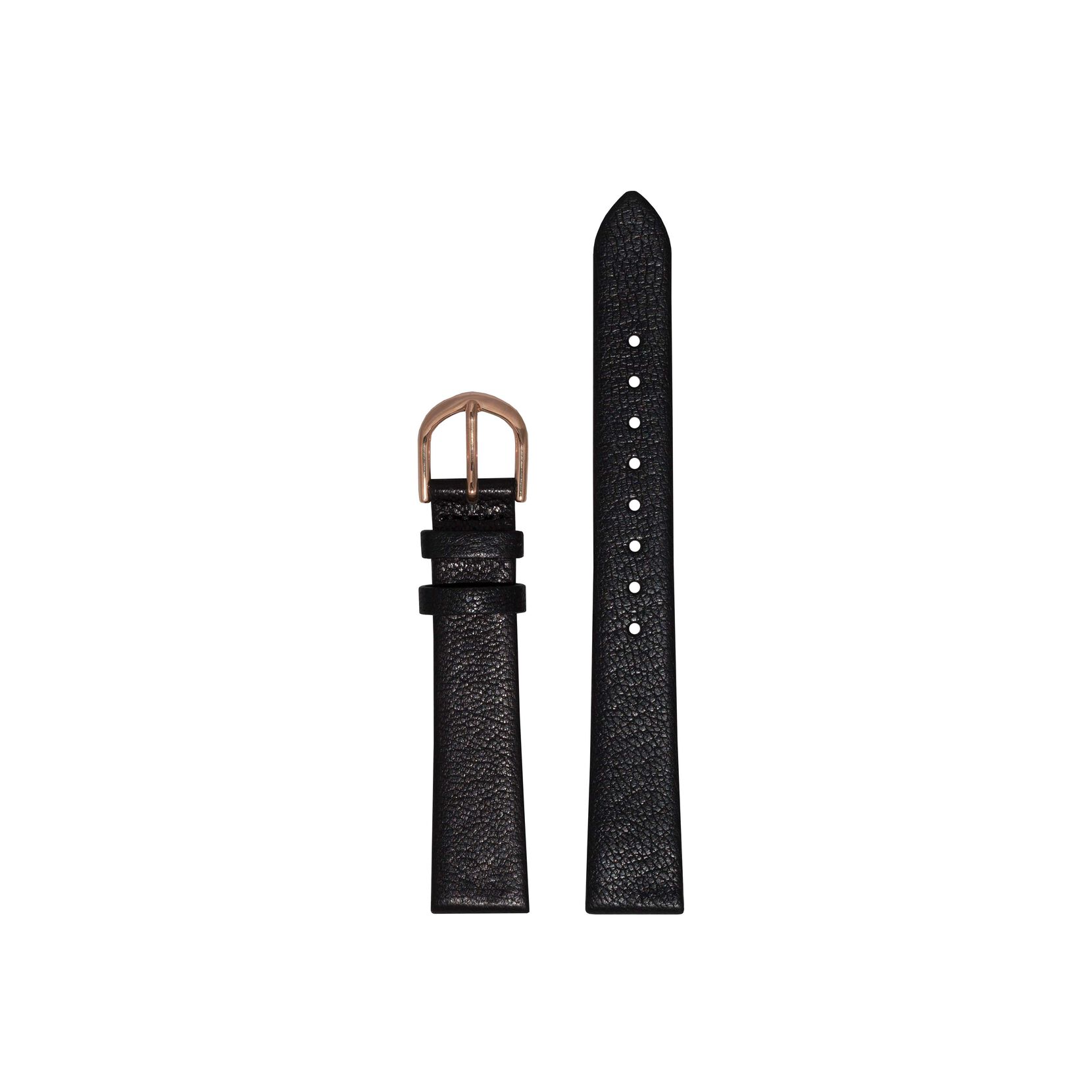 Midi / Demi Black & Rose Gold Strap