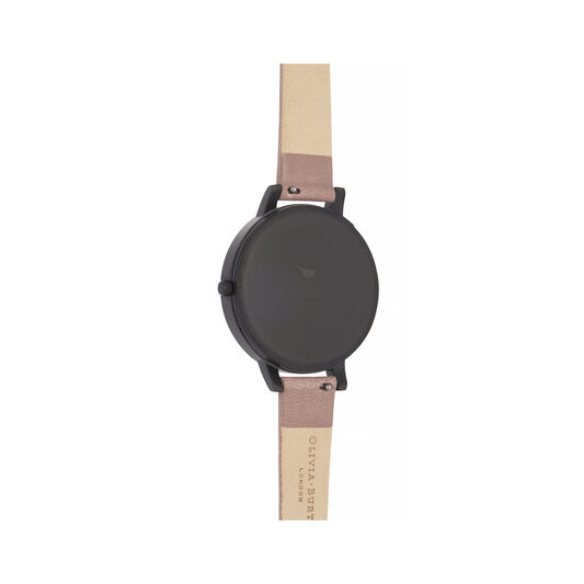 After Dark Big Dial Watch with Black Mother-Of-Pearl
