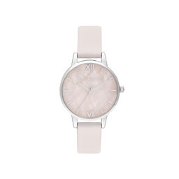 Midi Rose Quartz Blossom & Silver