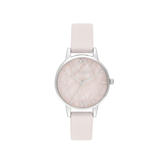 Midi Rose Quartz Blossom & Silver