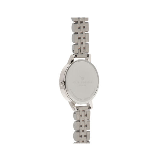 Midi Dial White Dial Rg & Silver Bracelet Watch