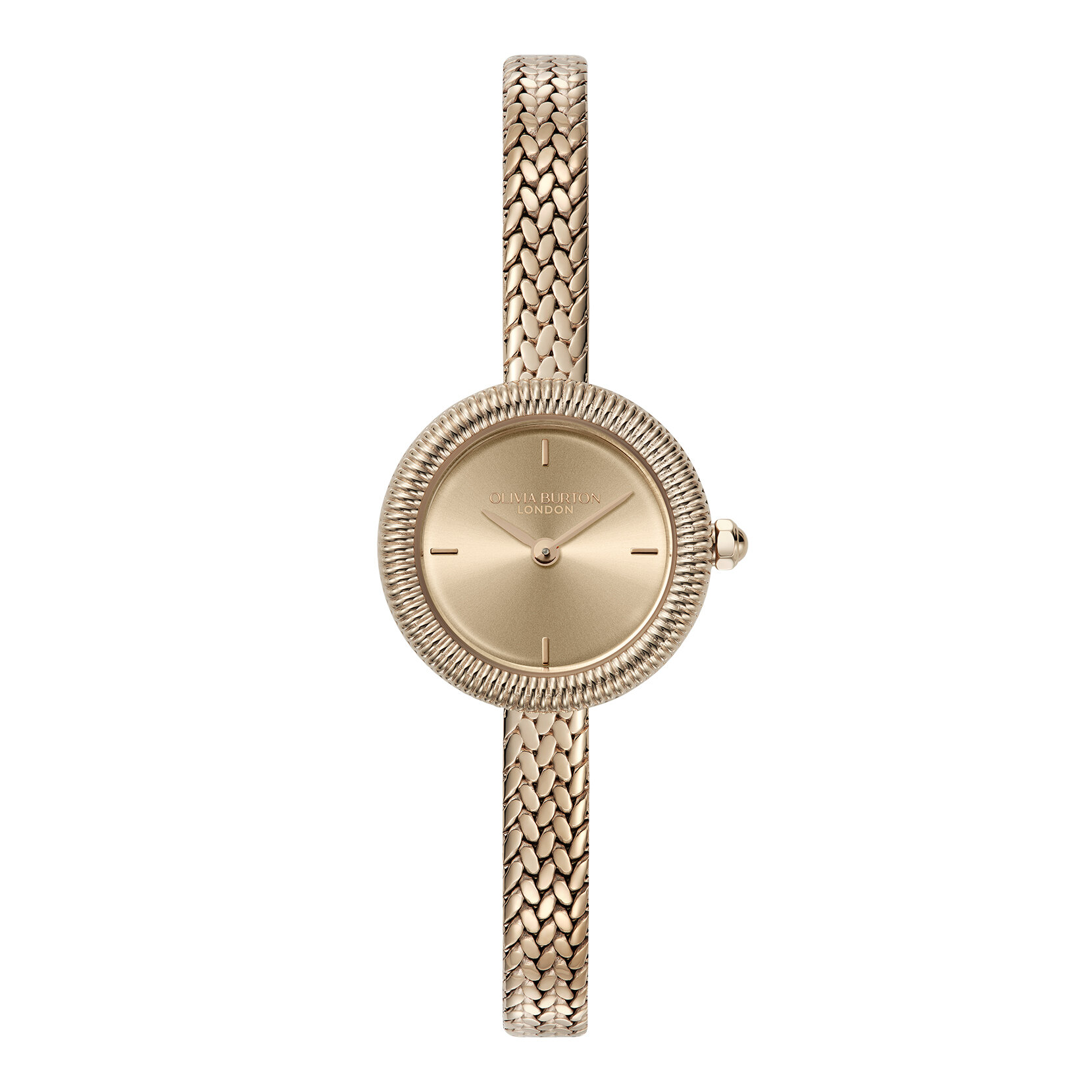 20mm Finery Rose Gold Mesh Watch