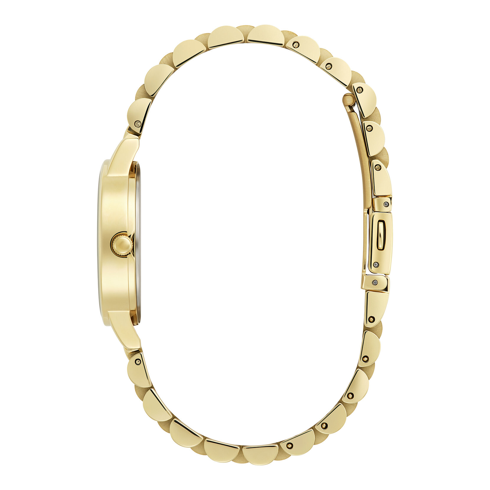 30mm White & Gold Bracelet Watch