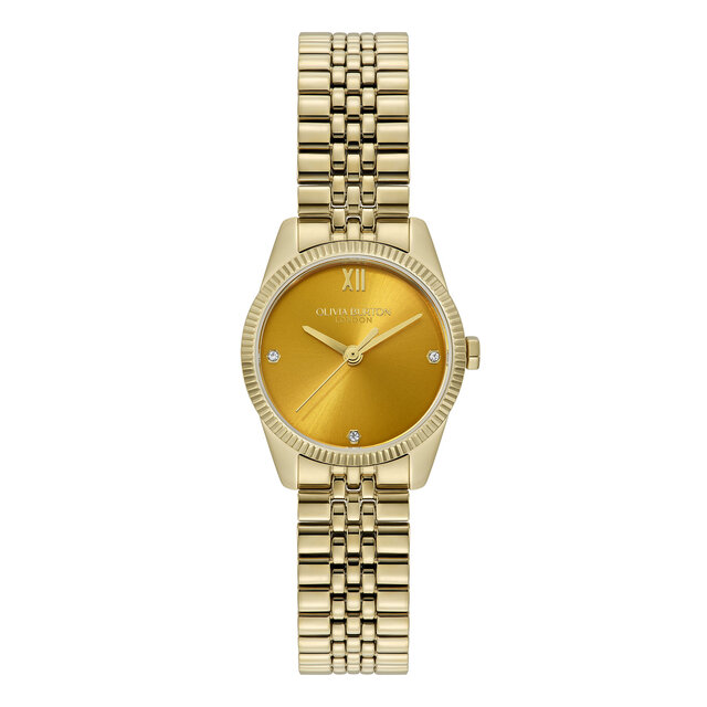 25mm Highbury Golden Hour & Gold Bracelet Watch