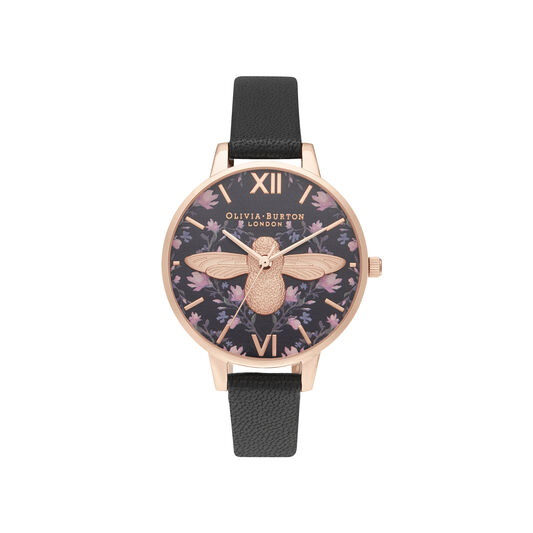 Demi Meant to Bee Black & Rose Gold