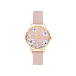 Groovy Blooms Vegan Candy Pink & Gold