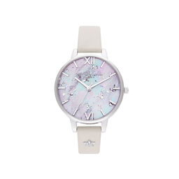 Celestial Star Mother of Pearl Dial, Blush & Silver
