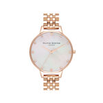 34mm Blush & Rose Gold Bracelet Watch