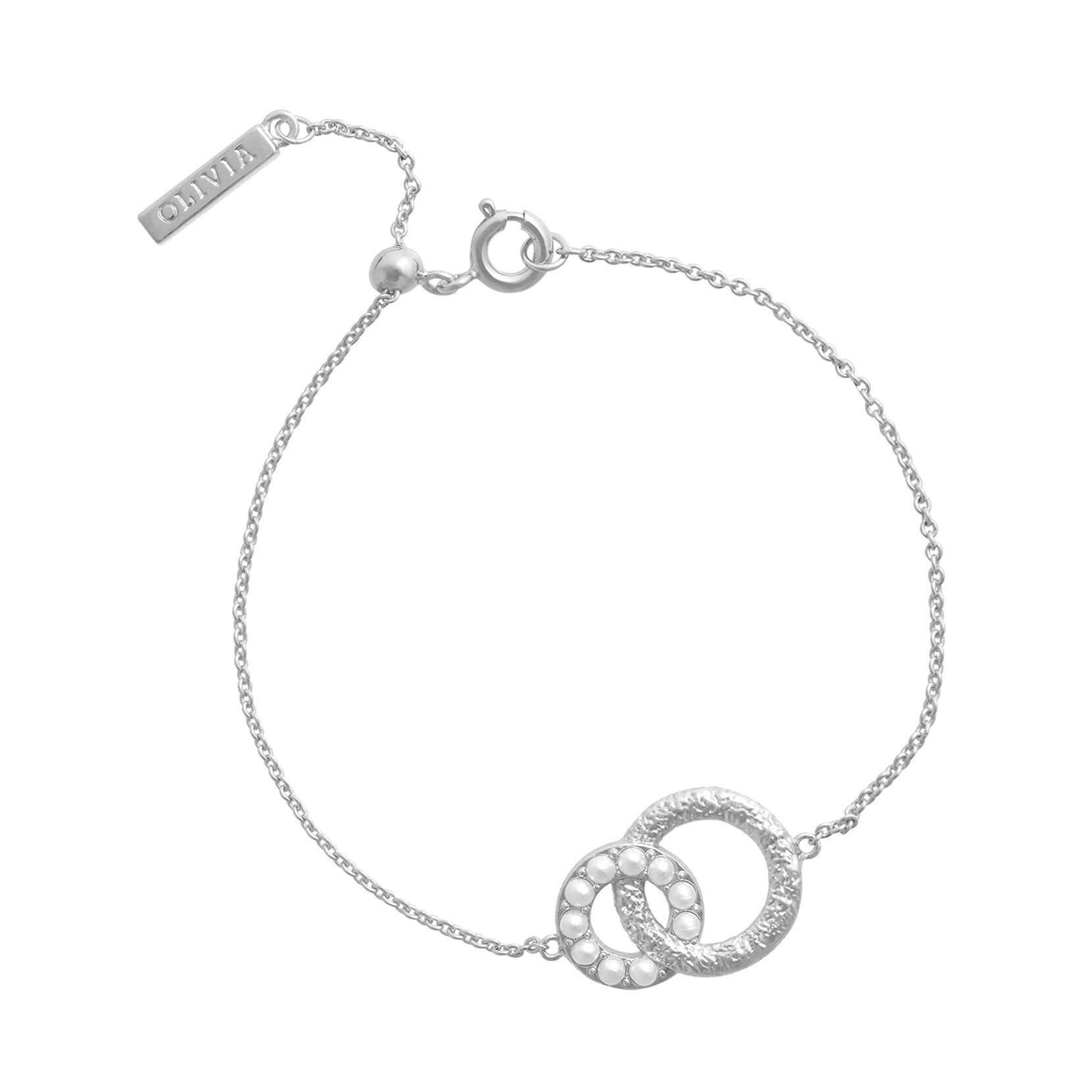 Classics Pearls Silver Pearl Bracelet Olivia Burton London