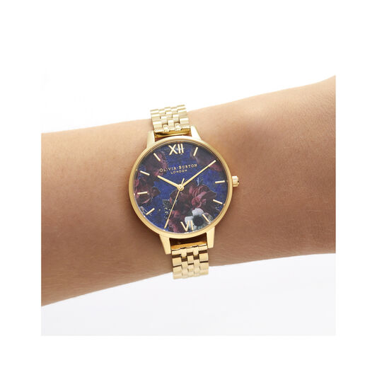 Demi Lapis Lazuli & Gold Bracelet