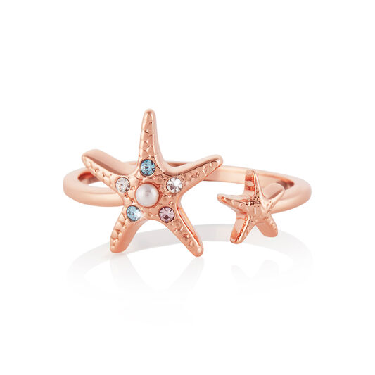 Starfish Rose Gold Ring