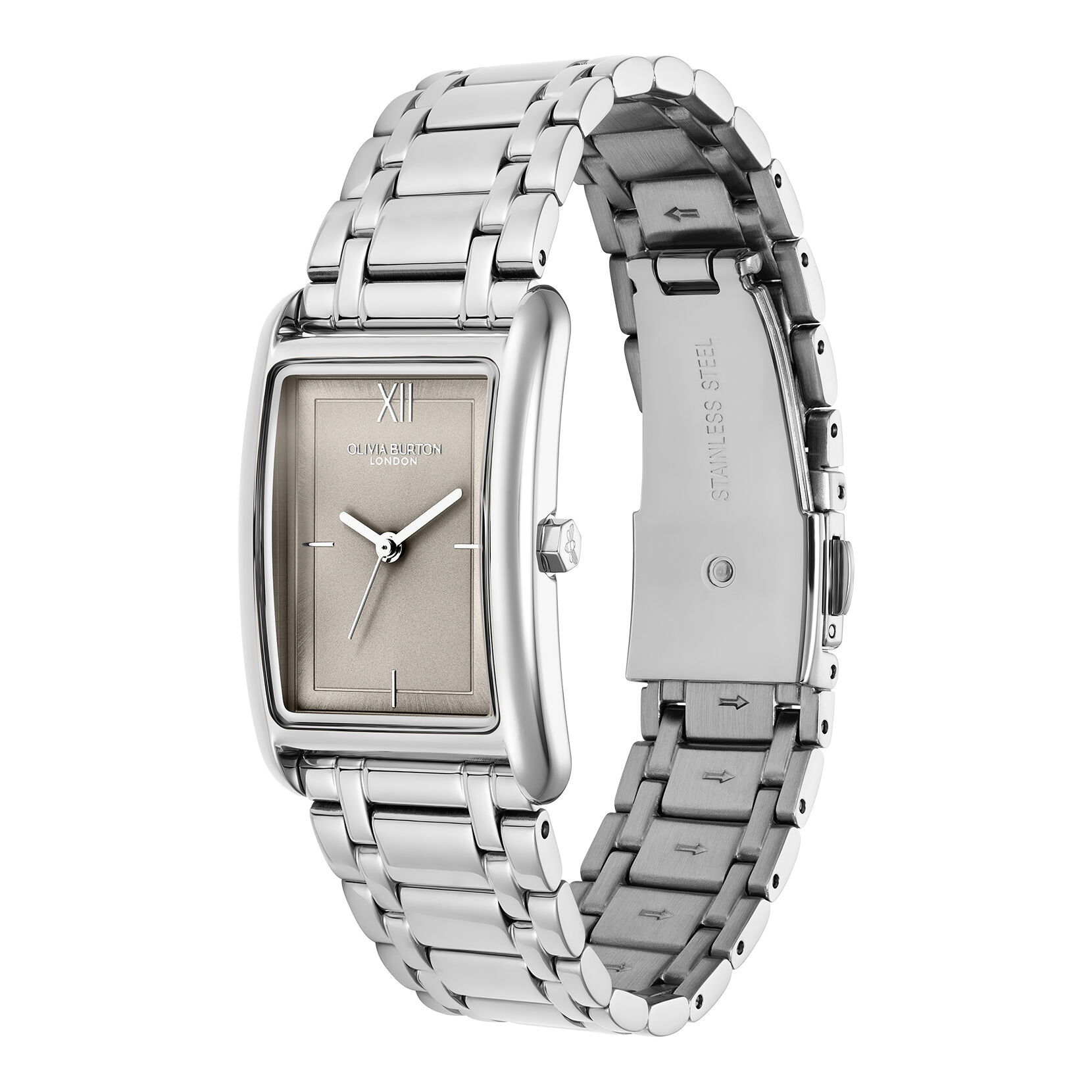 23mm Grove Dove Grey Silver Bracelet Watch