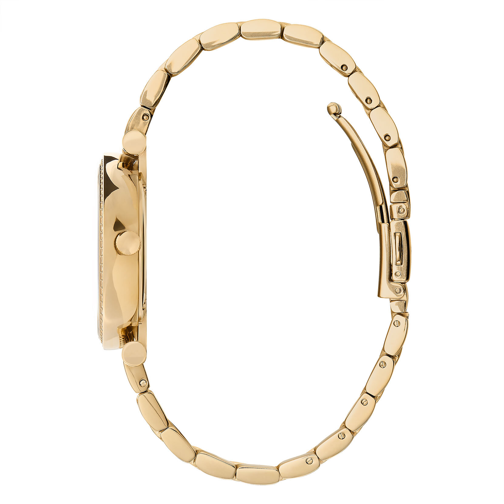 32mm Tbar Nude & Gold Bracelet Watch