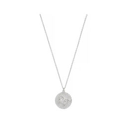 3D Butterfly Disc Necklace