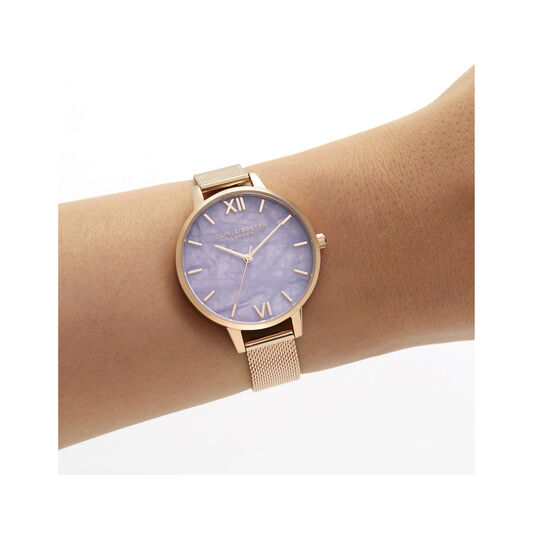 Demi Amethyst London Grey & Rose Gold