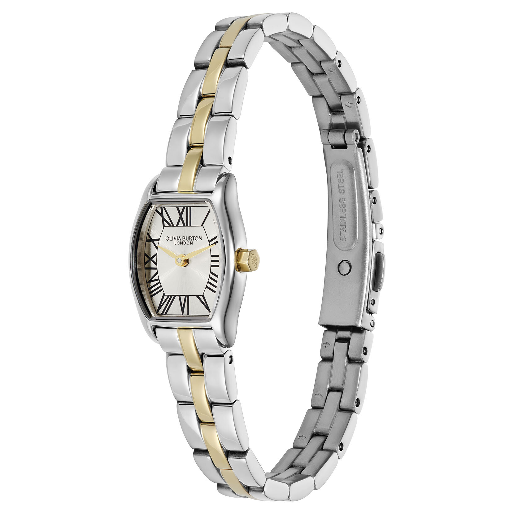 18mm Cambridge Champagne & Two Tone Bracelet Watch