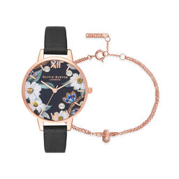 Bejewelled Floral and Pearl Bee Gift Set