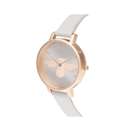 3D Bee Big Dial Blush Sunray Blush & Rose Gold