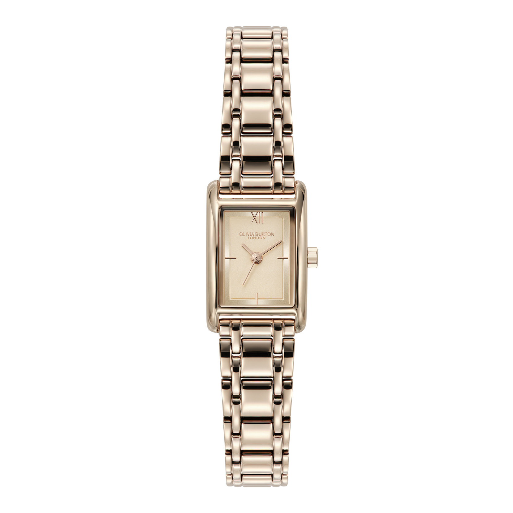 16mm Mini Grove Rose Gold Bracelet Watch