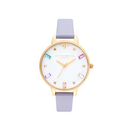 Rainbow Bee Demi Parma Violet & Gold