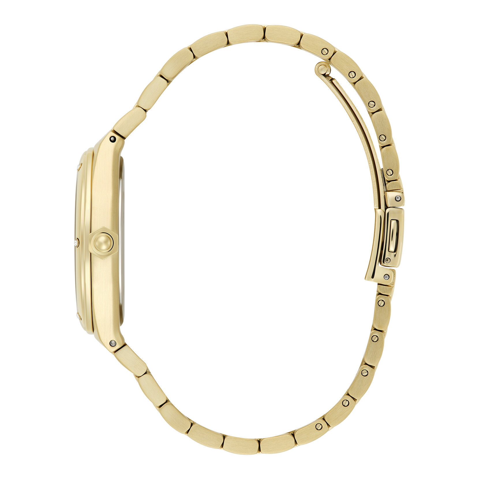 33mm Hexa Black & Gold Bracelet Watch