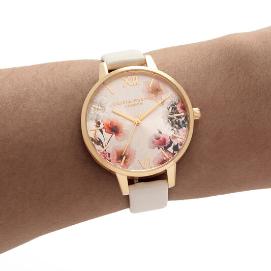 Sunlight Florals Vegan Nude & Gold