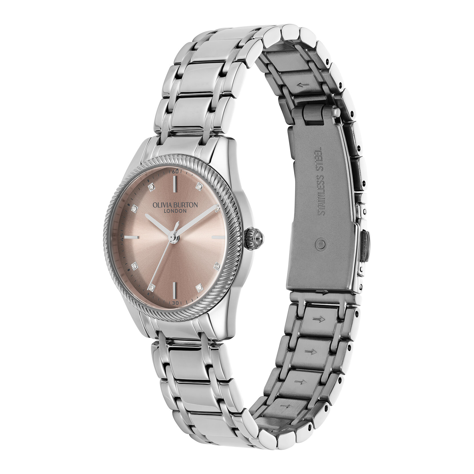 28mm Egerton Blush & Silver Bracelet Watch