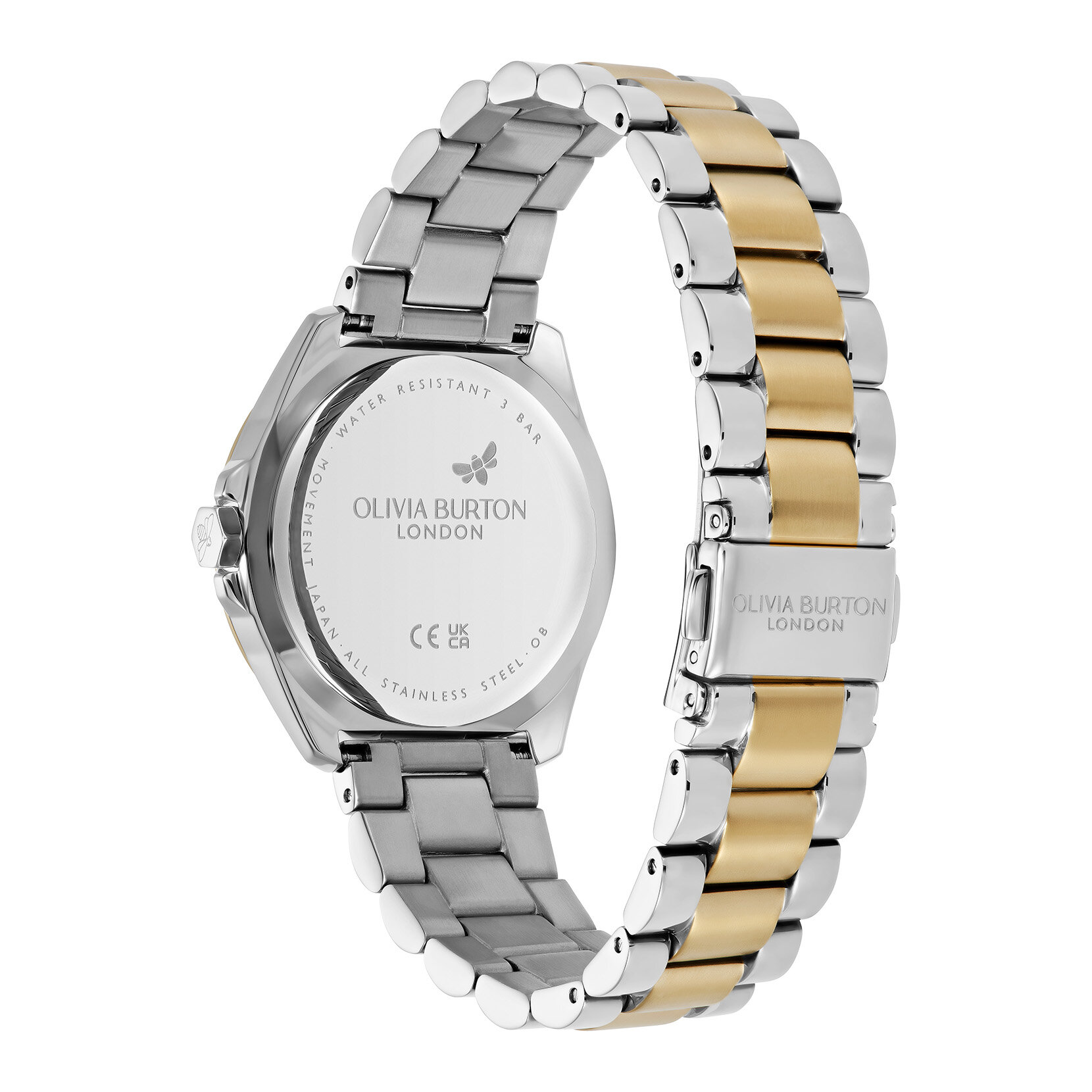 36mm Chiswick Green & Two Tone Bracelet Watch