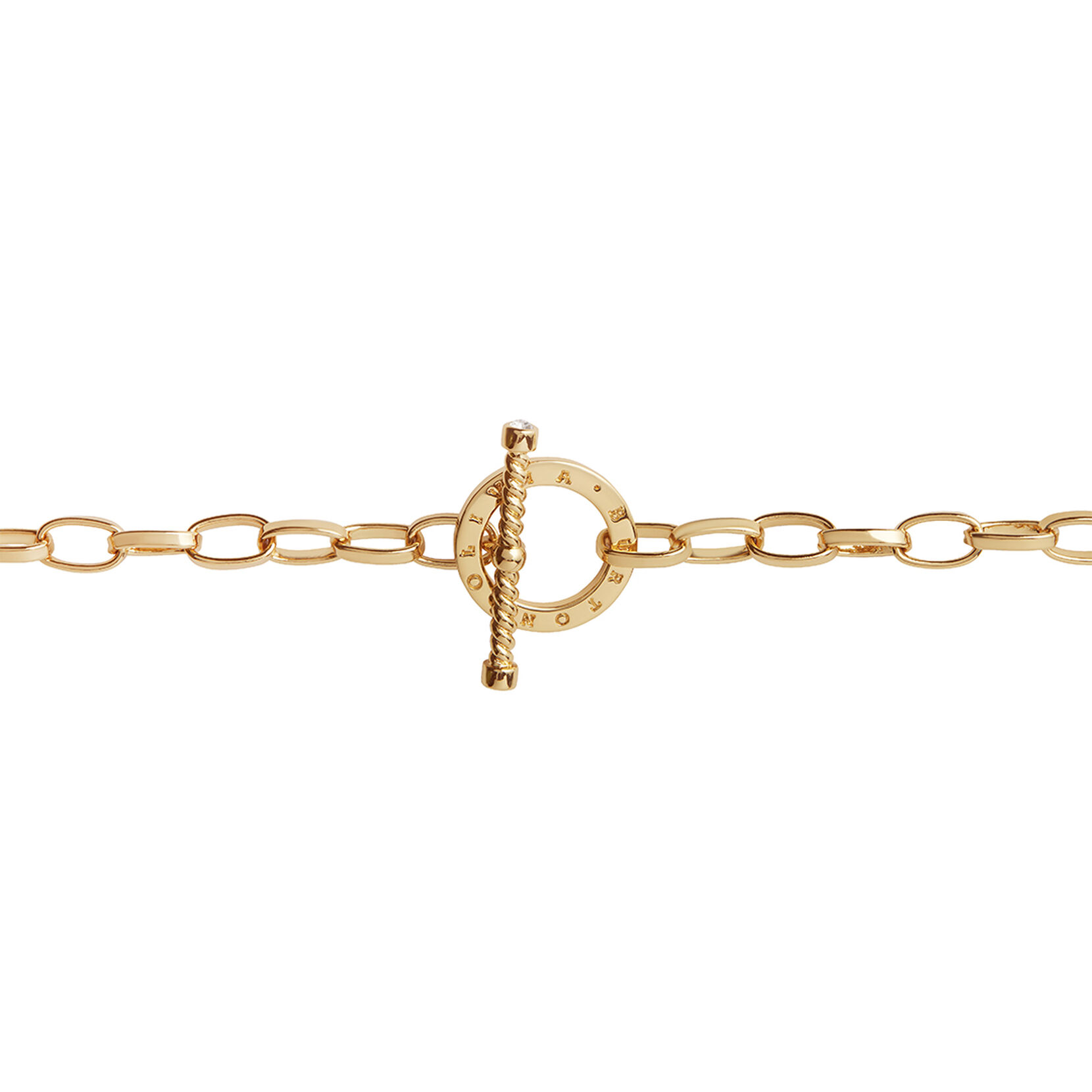 Gold Tbar Necklace